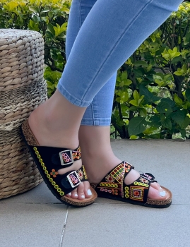 Sandalias Alenquer - Negro