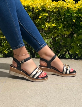 Sandalias Arusa - Negro