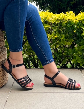 Sandalias Bary - Negro