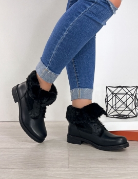 Botines Brownie - Negro