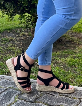 Sandalias Caina - Negro