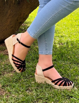 Sandalias Camila - Negro