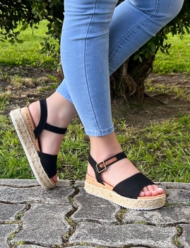 Sandalias Cassia Negro