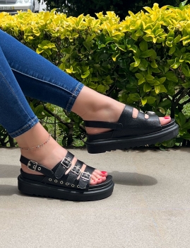 Sandalias Chic - Negro