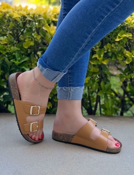 Sandalias Creusa - Camel