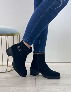 Botines Geminis - Negro