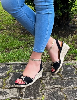 Sandalias Harumi - Negro