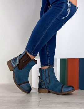 Botines Houston - Azul