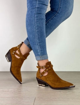 Botines Ingrid - Camel