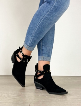 Botines Ingrid - Negro