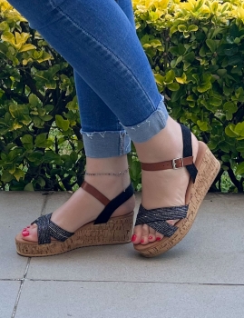 Sandalias Kendra - Negro