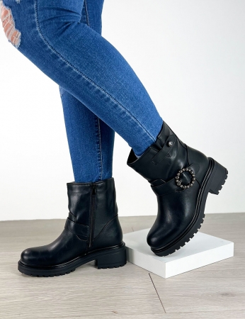 Botines Jatta - Negro